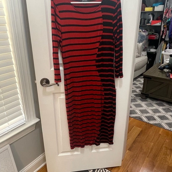 Spence dress large red and black - Picture 2 of 10